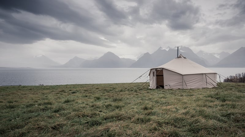 Cozy Tent Setting